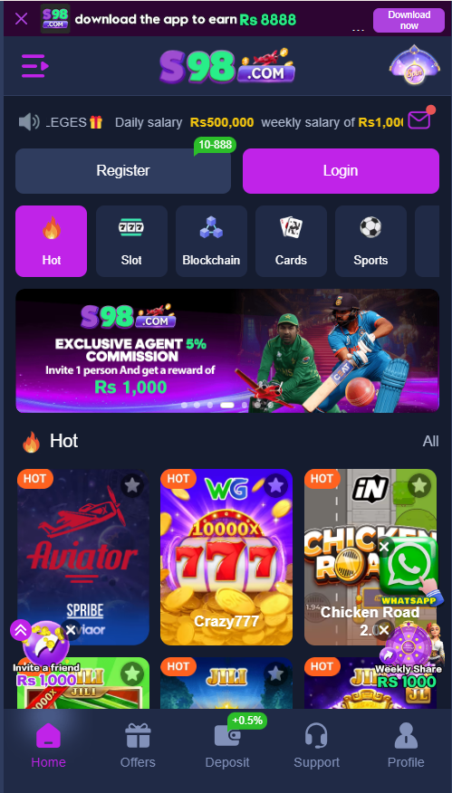 S98 Game Download