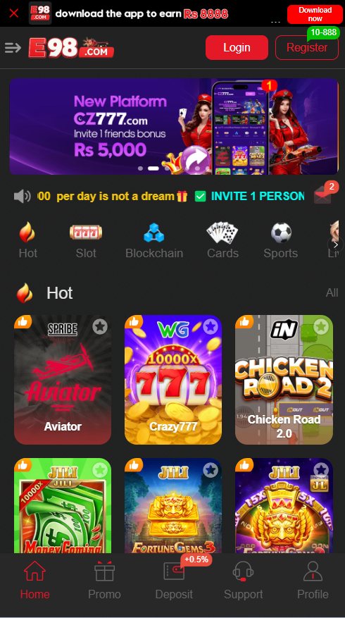 E98 Game APK Download