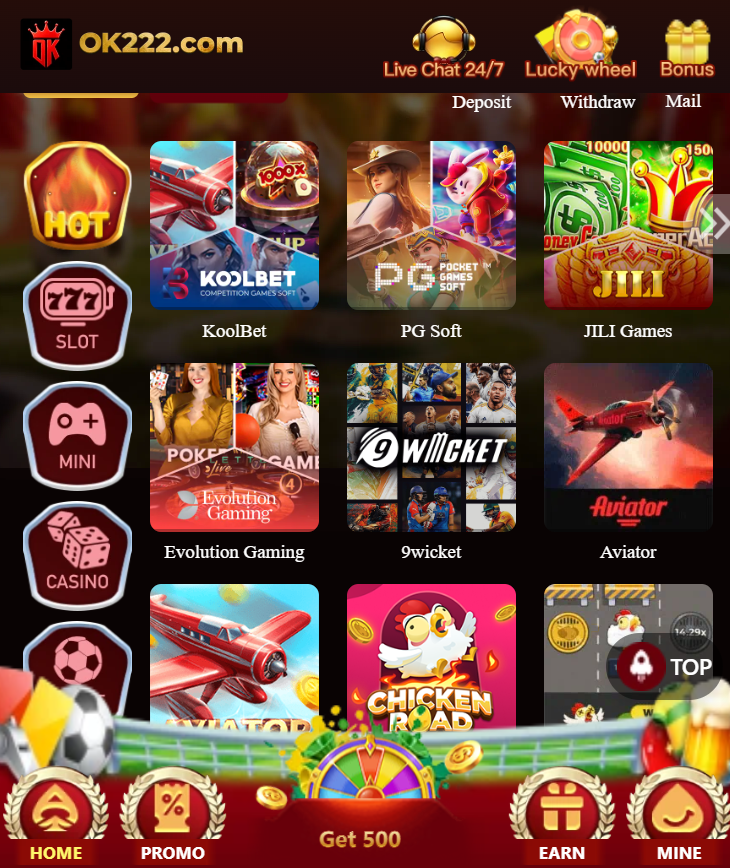 OK222 Game App